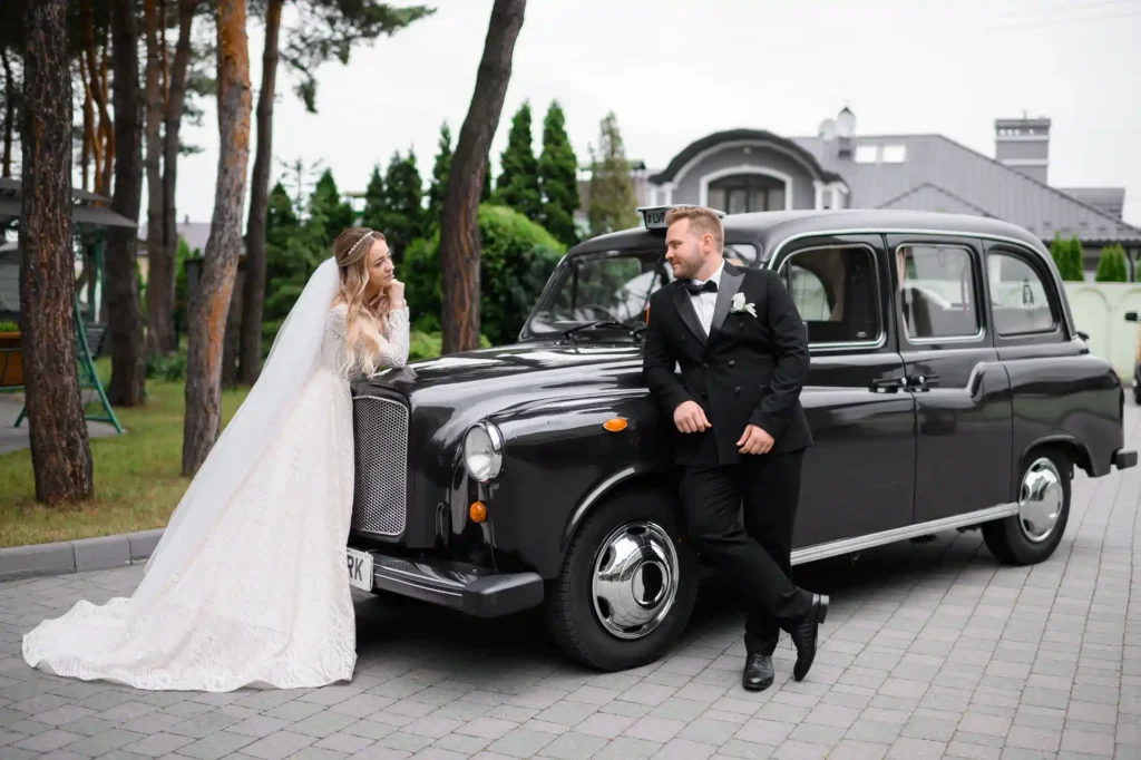 Wedding car hire Dubai luxury bridal transport UAE